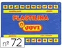 Jovi Plastilina Unidad Tamaño Grande Color Azul Oscuro +350g
