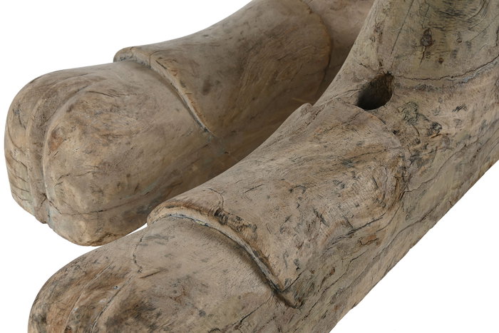 DKD Home Decor Escultura de Madera Tallada Pieza Única 70x15x40 cm DKD Home Decor Escultura de Madera Tallada Pieza Única 70x15x40 cm