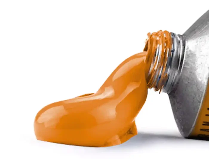 Liderpapel Pintura al Oleo 20 ml Naranja Permanente Tubo Aluminio