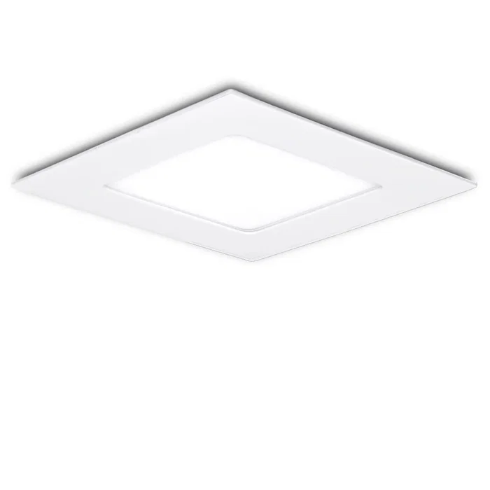 Placa LED 9W 900Lm 4200K Cuadrada 40.000H [HL-PLCUAD9W-W]