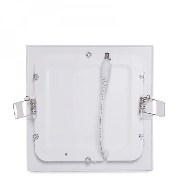 Placa LED 9W 900Lm 4200K Cuadrada 40.000H [HL-PLCUAD9W-W]
