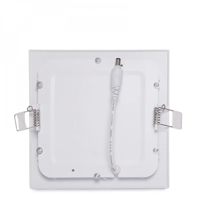 Placa LED 9W 900Lm 4200K Cuadrada 40.000H [HL-PLCUAD9W-W]