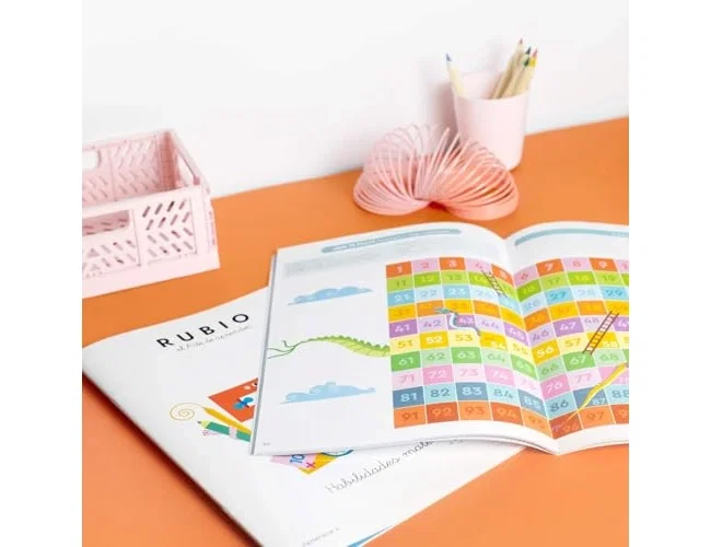 RUBIO Cuaderno Habilidades Matemáticas A4 (+5 años)