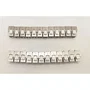 Lineaire Pack de 24 conectores RJ45 Cat.6a Keystone PR24AS24 blindados