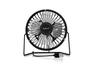 AVANT Ventilador de Sobremesa USB 4 Pulgadas Negro