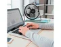 AVANT Ventilador de Sobremesa USB 4 Pulgadas Negro
