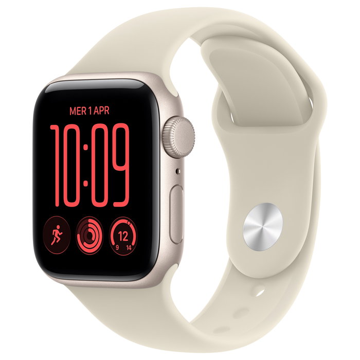 Apple Watch SE 3 40mm GPS Aluminio Starlight con Correa Sport Sand M/L Apple Watch SE 3 40mm GPS Aluminio Starlight con Correa Sport Sand M/L