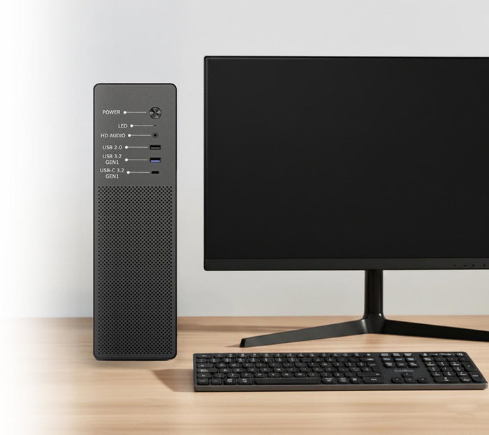 Coolbox Caja PC M-ATX T100 Slim USB-C 3.0 Sin Fuente Coolbox Caja PC M-ATX T100 Slim USB-C 3.0 Sin Fuente