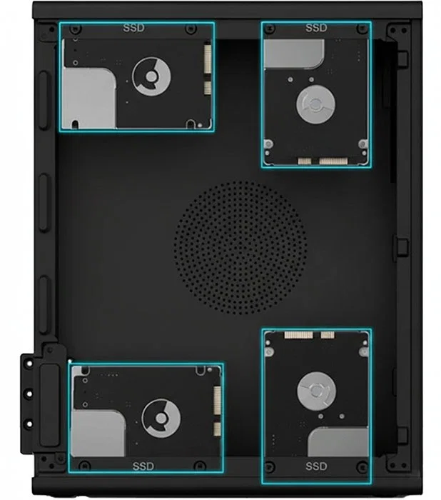 Coolbox T100 Slim MicroATX Negro