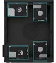 Coolbox T100 Slim MicroATX Negro