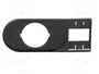 Eaton M22S-STDD-X Schildtrger para pulsador de doble impresión 216394 o.Schild