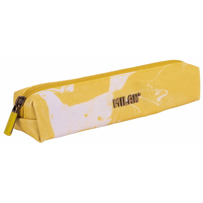Milan Estuche Portatodo Mini Redondo Serie Lava Amarillo Milan Estuche Portatodo Mini Redondo Serie Lava Amarillo