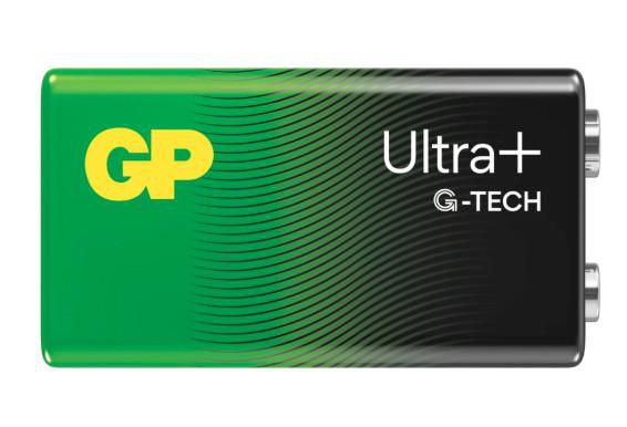 GP Batería Ultra Plus Alkaline 9V / 6LF22, 1 unidad