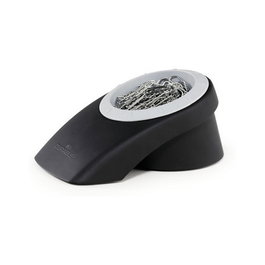 Durable Dispensador de Clips Vegas Negro/Gris