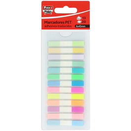 Banderitas Adhesivas Fixo Notes Popup Traslucidas 6X45Mm Surtidos Pack De 13 (Set de 24)