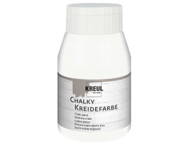 Kreul Pintura CHALKY efecto tiza Algodón blanco 500ml