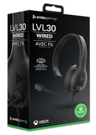 PDP WIRES HEADSET LVL 30 Gris