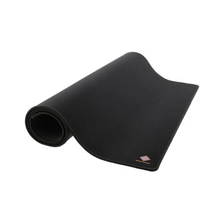 Deltaco Gaming Alfombrilla de ratón GAM-081 XXL para juegos, Negro, antiderrapante, base de caucho, bordes rematados