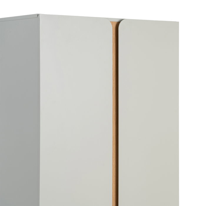 Ixia Armario Taupe Malta 80 x 40 x 137 cm Ixia Armario Taupe Malta 80 x 40 x 137 cm