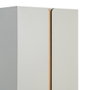 Ixia Armario Taupe Malta 80 x 40 x 137 cm