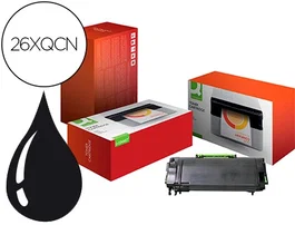 Q-connect Toner Compatible Negro CF226X Alta Capacidad para HP LaserJet Pro M401, M402, M403, M404, M425, M426, Certificado Nordic Swan
