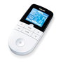 Beurer EM-49 Electroestimulador Digital 3 en 1 para Alivio del Dolor, Fortalecimiento Muscular y Masaje Relajante