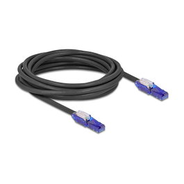 DeLOCK Cable de red Cat.6 UTP con conectores angulares de 180°, 5 m