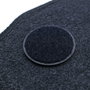 OCC Design Alfombras a medida para Renault Modus (2004-2012) 5 piezas con ribete amarillo