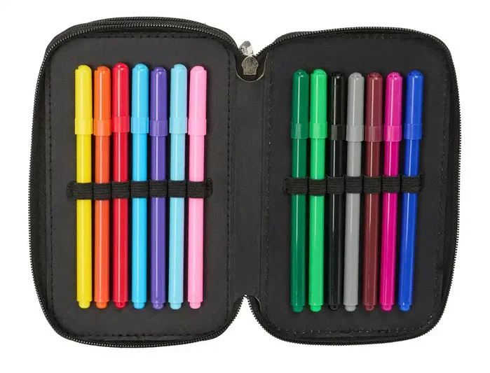 Safta Plumier Triple Kappa Dark 37 Pcs