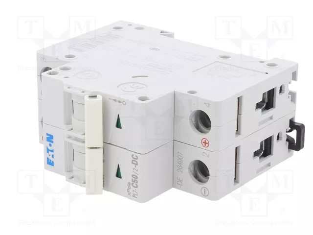 EATON ELECTRIC PL7-C50/2-DC Interruptor magnetotérmico 2 polos 50A 10kA