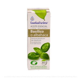 ESENTIAL AROMS Aceite Esencial de Basílico (Albahaca) BIO 10 ml