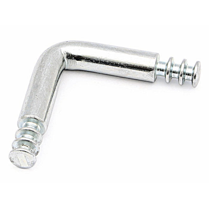 HERRAJES ALK Tirante Ang. 90º 9x50x50 Zincado para Excéntrica Ø35 HERRAJES ALK Tirante Ang. 90º 9x50x50 Zincado para Excéntrica Ø35