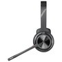 Poly Voyager 4310 Microsoft Teams Certified Headset con Adaptador BT700 y Soporte de Carga, Negro