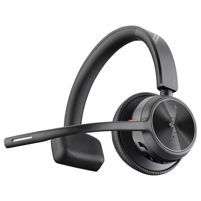 Poly Voyager 4310 Microsoft Teams Certified Headset con Adaptador BT700 y Soporte de Carga, Negro Poly Voyager 4310 Microsoft Teams Certified Headset con Adaptador BT700 y Soporte de Carga, Negro