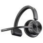 Poly Voyager 4310 Microsoft Teams Certified Headset con Adaptador BT700 y Soporte de Carga, Negro