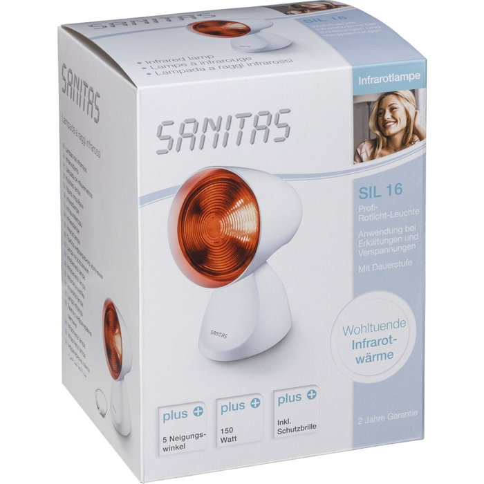 Sanitas SIL 16 Lámpara de infrarrojos Sanitas SIL 16 Lámpara de infrarrojos
