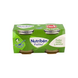 Nutriben Pack Potito Inicio Verduras 2 X120Gr