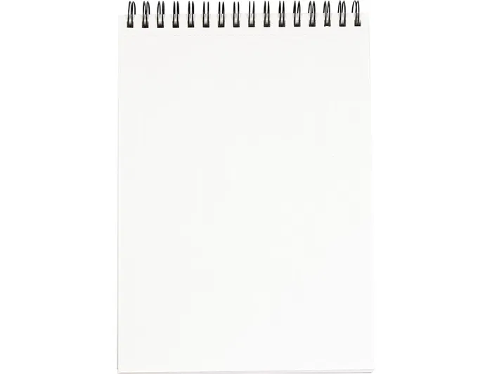 Liderpapel Bloc Dibujo Esbozos Espiral A5 148x210 mm 100 Hojas 90gr/m2 Sin Recuadro