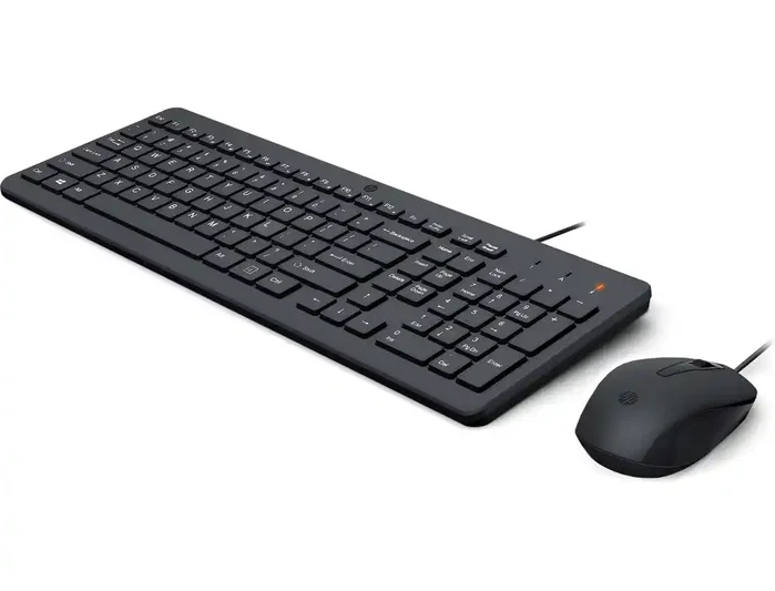 HP Combo 150 Teclado y Ratón con Cable Negro HP Combo 150 Teclado y Ratón con Cable Negro