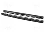 LANBERG Organizador de cables AK-1210-B 42U Negro