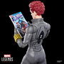 Hasbro Marvel Legends Series Figura Black Widow 15cm Escala 1:12 Figura de Acción Coleccionable Inspirada en Cómic Uncanny X-Men #268 (1990) con Accesorios