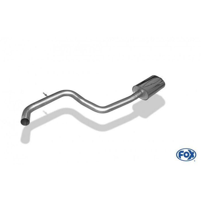 FOX Silenciador Delantero para Ford S-Max 2.5 L - Homologación ECE - FXFO160000-VSD