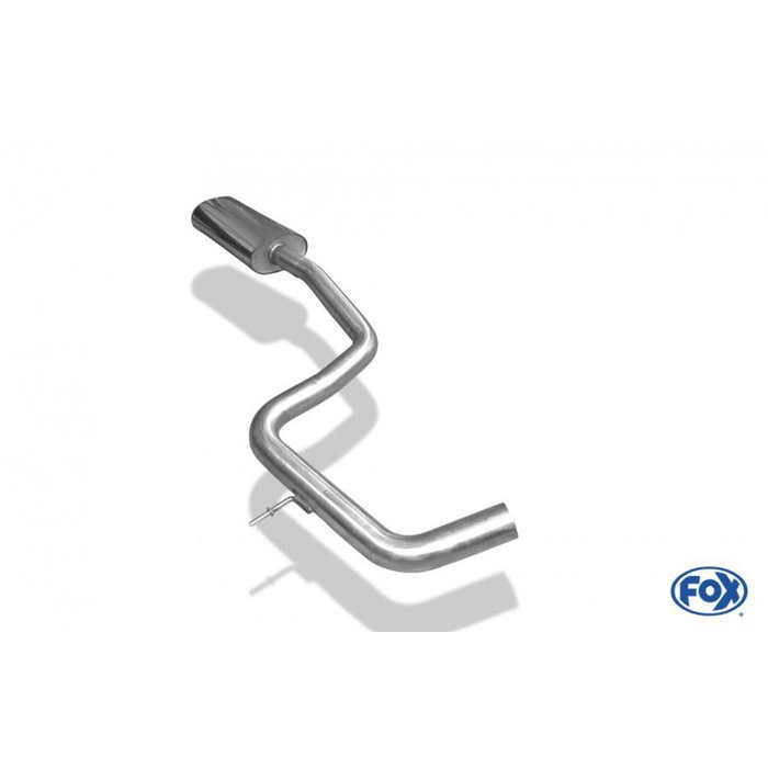 FOX Silenciador Delantero para Ford S-Max 2.5 L - Homologación ECE - FXFO160000-VSD