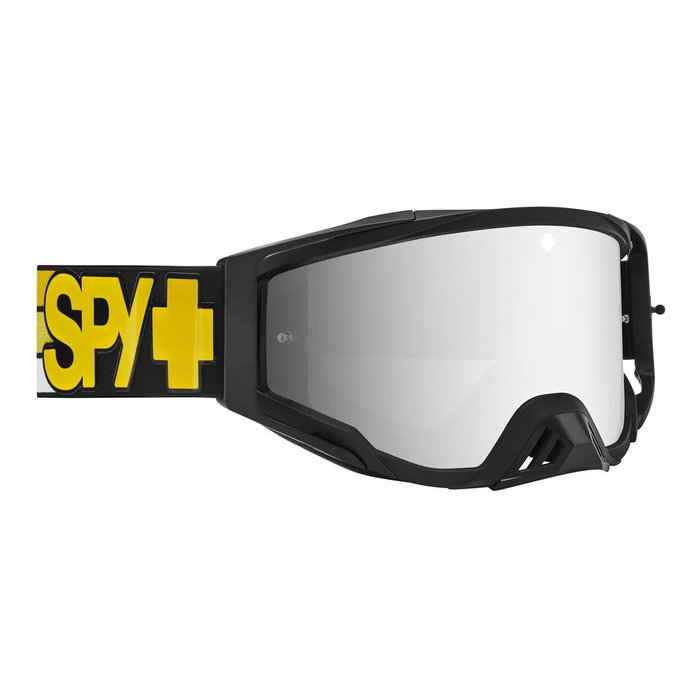 SPY Gafas de moto Foundation Plus Speedway Matte Black - Smoke Platinum Mirror & Clear, Gris/Negro, Unisex SPY Gafas de moto Foundation Plus Speedway Matte Black - Smoke Platinum Mirror & Clear, Gris/Negro, Unisex