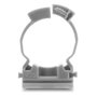 DeLOCK 22071 Soporte para fundas de cables con clip de cierre, 100 unidades, gris