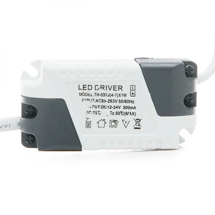 GL Placa LED 6W 480Lm Cuadrada 120x120mm Blanco Frío 6000K Acabado Níquel Satinado Downlight para Falso Techo GL-CL-S6N-CW