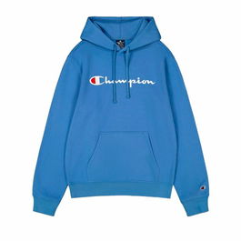 Sudadera con Capucha Hombre Champion HOODED SWEATSHIRT 220253 CBU Azul
