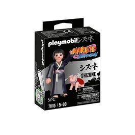 Playmobil Naruto Shippuden - Figura de Shizune con Tonton, Anime, Coleccionable