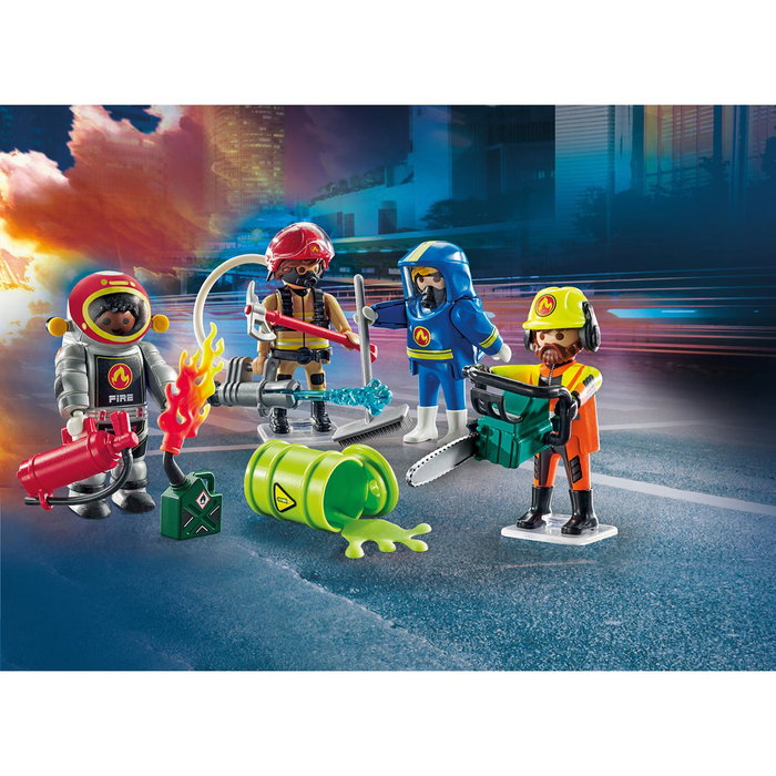 Playmobil MyFigures Bomberos Action Heroes 71468 Playmobil MyFigures Bomberos Action Heroes 71468