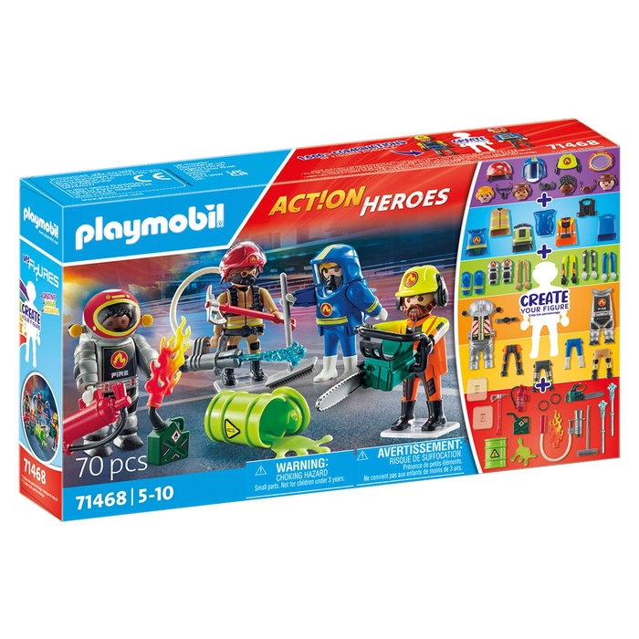 Playmobil MyFigures Bomberos Action Heroes 71468 Playmobil MyFigures Bomberos Action Heroes 71468